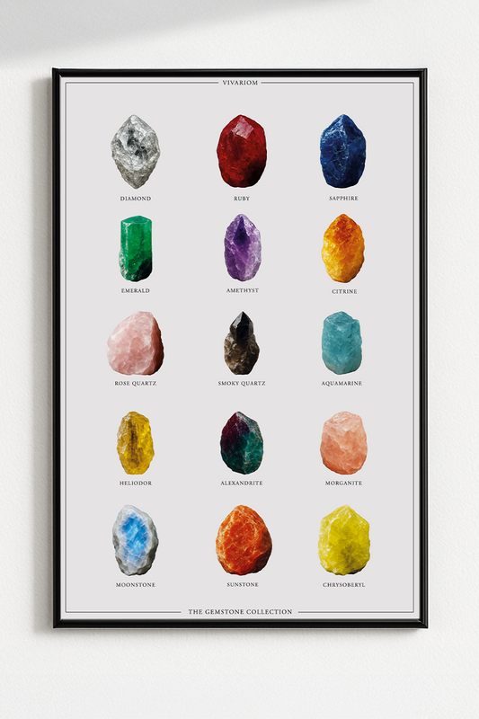 GEMSTONES COLLECTORS POSTER I