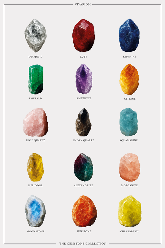 GEMSTONES COLLECTORS POSTER I