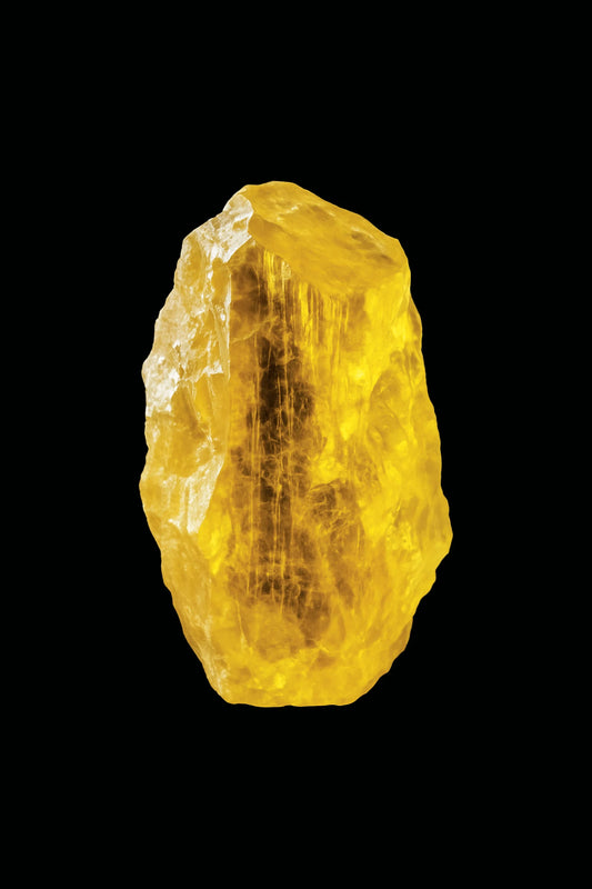 Scientific mineral illustration of Heliodor