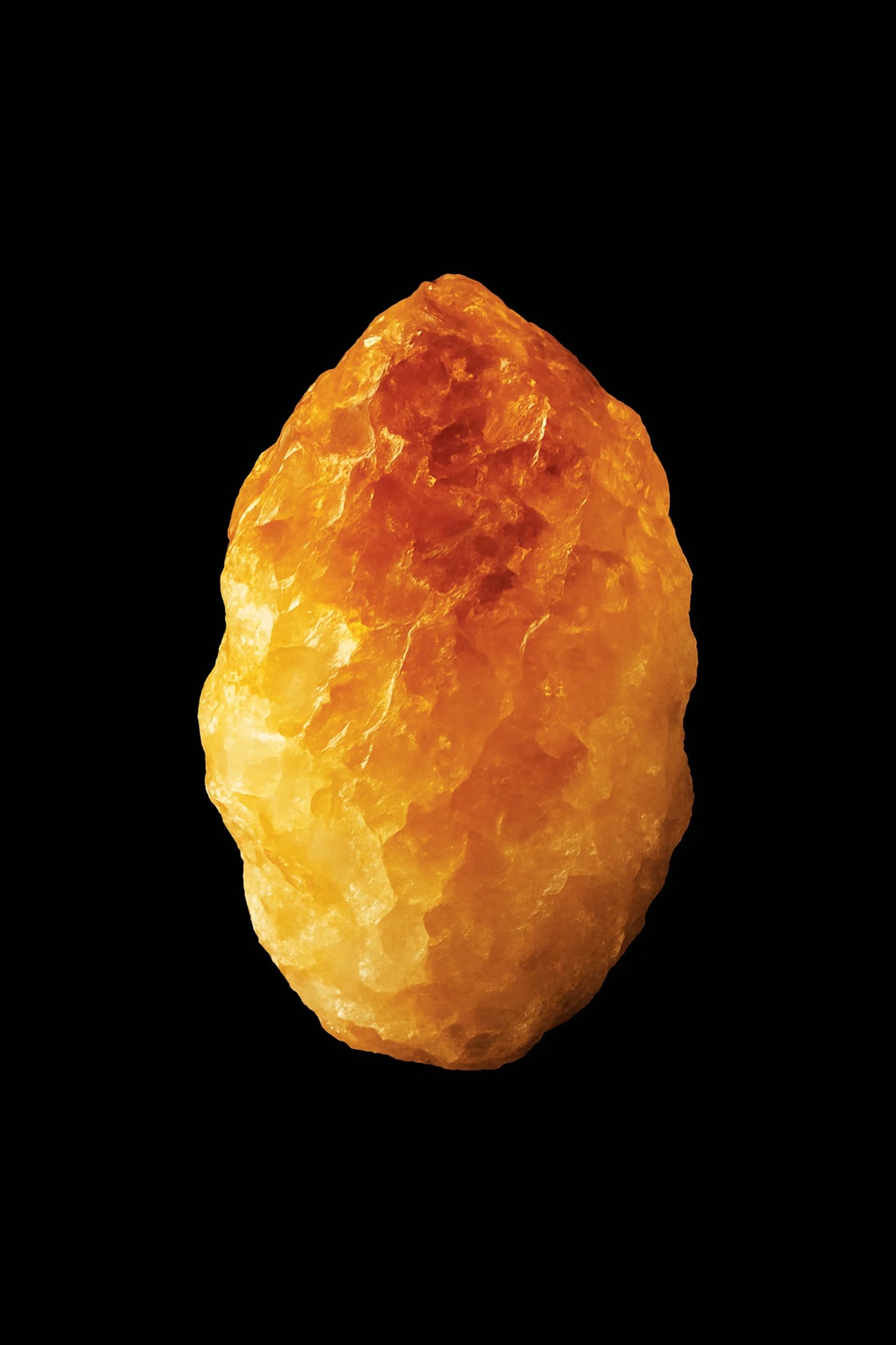 Scientific mineral illustration of Citrine