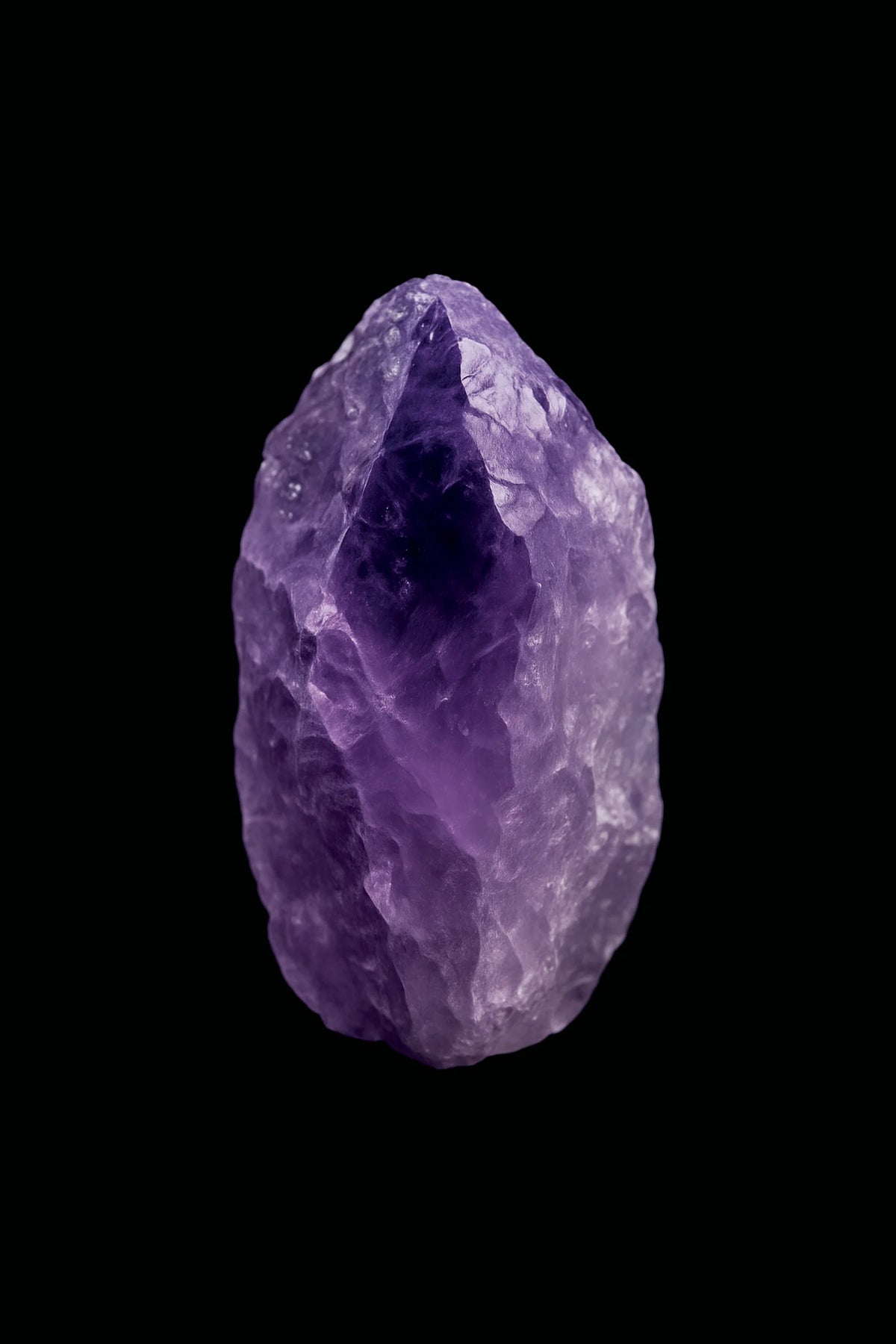 Scientific mineral illustration of Amethyst