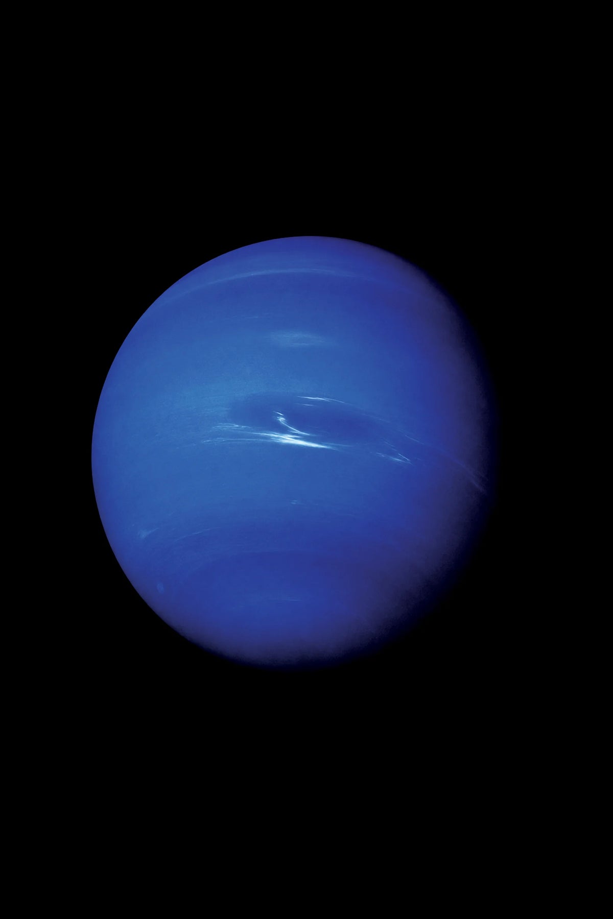 Astronomical illustration of Neptune
