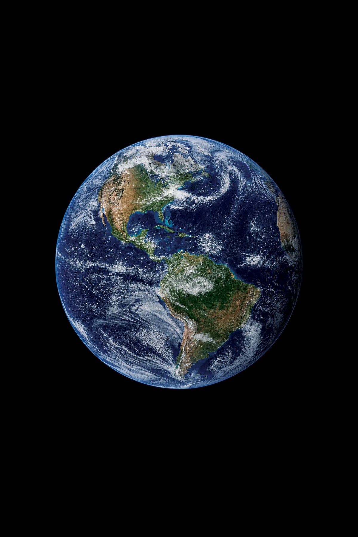 Astronomical illustration of Earth