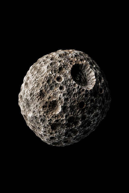 Astronomical illustration of Hyperion