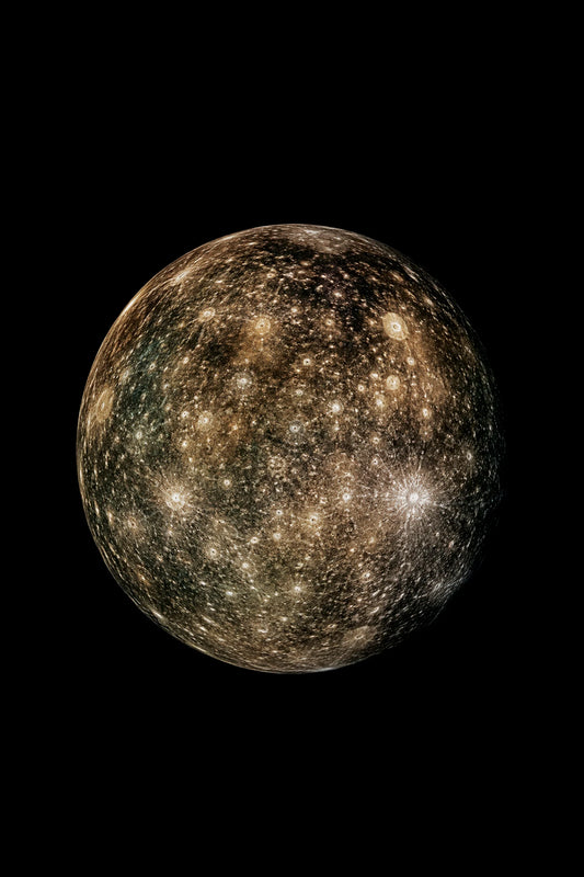 Astronomical illustration of Callisto